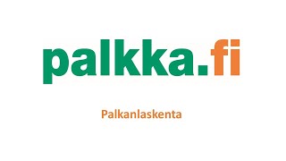 Palkkafi yrityksille palkanlaskenta 35 [upl. by Ysnat]