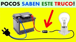 Como cargar la batería de tu auto en casa con simple truco [upl. by Eiramenna]