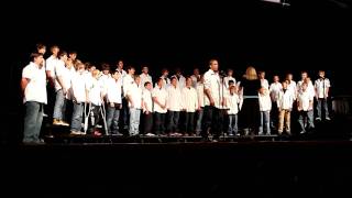 Platt Middle School Choir Concert  Billionaire [upl. by Lagas]