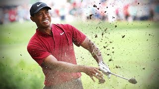 Tiger Woods  Every Shot from His Amazing FinalRound 64 in the 2018 PGA Championship [upl. by Eckmann]