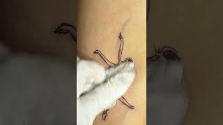 Tattoo time lapse video angle tattoo [upl. by Odell]