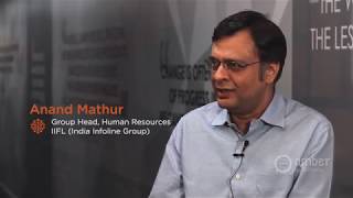 Anand Mathur Group Head HR IIFL talks about the role of engagement chatbots like Amber in HR [upl. by Linetta]