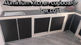 aluminium kitchen cupboards [upl. by Hafler]