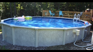 How To Install An Above Ground Pool [upl. by Eiser]