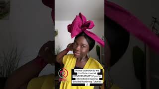 Headwrap tutorial turban tutorials [upl. by Greenburg]