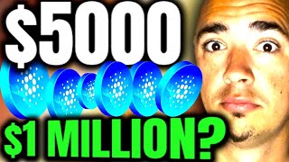 Could 5000 Cardano Make You A Millionaire ADA CARDANO MILLIONAIRE [upl. by Ruzich715]