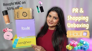 Exciting PR amp Beauty Shopping Haul  Nykaa KULT Dot amp Key Plum amp more [upl. by Aspa959]