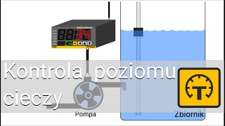 Regulacja poziomu cieczy w zbiorniku z czujnikiem rezystancyjnym [upl. by Hgielah]