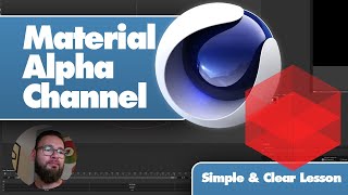 How to use a PSD based Alpha Channel in Redshift Material [upl. by Corina]