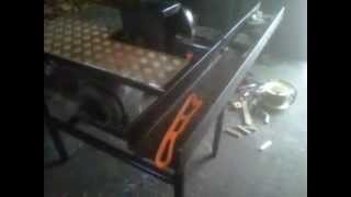 Home made kindling machinesplitter [upl. by Vanzant]