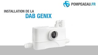 DAB Genix Broyeur Installation de la DAB Genix [upl. by Noirad380]