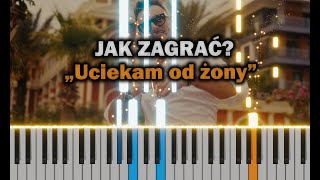 EFFECT  Uciekam od Żony 🎹 Piano Tutorial  Nuty  🔥 ŁATWE 🔥 [upl. by Ramal]