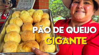 PÃO DE QUEIJO CASEIRO CROCANTE FEITO COM POLVILHO DOCE [upl. by Rosalie]