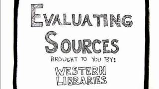 Evaluating Sources [upl. by Anitnauq670]