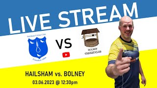 LIVE Hailsham V Bolney Sussex Cricket League  Division 4 East [upl. by Frodin]