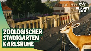 Karlsruher Zoo Nachbau in Planet Zoo 🦩 Part 1 [upl. by Olva]