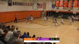 JH Basketball Port vs Coudersport [upl. by Boru885]