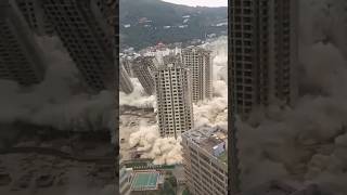 Chinese Ghost City Gets Demolished 💣🏢 [upl. by Nniuqal574]