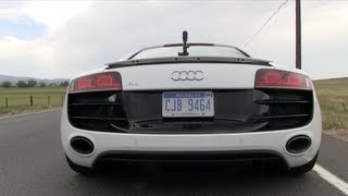 Audi R8 52 V10 Raw amp Unedited Engine Note amp Acceleration test [upl. by Asel601]