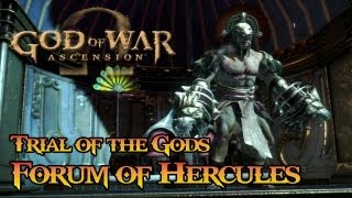 God of War Ascension  Trials of the Gods Forum of Hercules Co op TRUEHD QUALITY [upl. by Assena119]