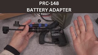 ANCPRC148 MBITR Battery Adapter J6686U cheap source military BB390BU or BB2590U connectors [upl. by Etnud]