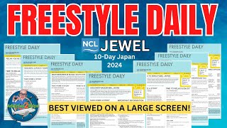 Norwegian Jewel Freestyle Daily 2024 A Look Inside [upl. by Aramac981]