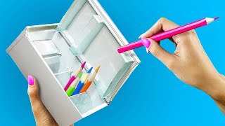 14 FOURNITURES SCOLAIRES DIY [upl. by Byler]