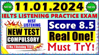 IELTS LISTENING PRACTICE TEST 2024 WITH ANSWERS  11012024 [upl. by Gavini]