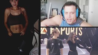 MACAIYLA SHOWS HER ABS AFTER GIVING BIRTH  TYLER1 EXPOSES A CHATTER  LOL MOMENTS [upl. by Aniala]