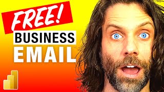 Get A FREE Business Email for Power BI [upl. by Goulden764]