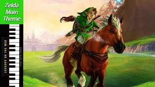 How to Play Legend of Zelda Theme on Piano  An Easy Tutorial Lesson [upl. by Aicac]