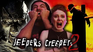 FIRST TIME WATCHING  Jeepers Creepers 2 2003  MOVIE REACTION [upl. by Aysab]