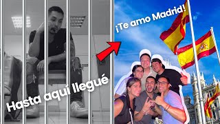 ¡ENCERRADO EN INMIGRACIÓN POR 3 HORAS  Primeras Impresiones de Madrid  Fiesta Épica 🎉  Vlog 2 [upl. by Byrne825]