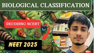 BIOLOGICAL CLASSIFICATION CLASS 11  INTRODUCTORY LECTURE  NEET 2025  IN DEPTH DETAILED LECTURE [upl. by Nitreb]