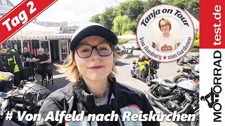 Tanja on Tour zum Gardasee  Tag 2 Von Alfeld nach Reiskirchen [upl. by Orazal]