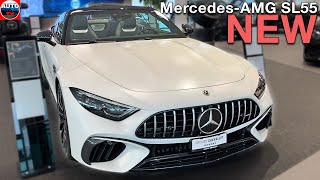 All NEW MercedesAMG SL55 2024  Visual REVIEW exterior amp interior [upl. by Josselyn252]