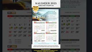 DUA NIKMAT BANYAK ORANG TEPERDAYA Kalender 2025 Bukan Kalender Biasa [upl. by Lezley]