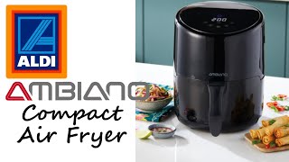 Aldi Specialbuys  Ambiano Compact Air Fryer  Were frying high again [upl. by Nalniuq]