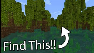 The EASIEST way to find Mangrove Swamps in Minecraft 120 Java and Bedrock  Minecraft Tutorial [upl. by Eustace]