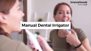 InnovaGoods Wellness Care Manual Dental Irrigator [upl. by Divod]