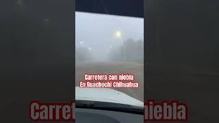 Carretera con niebla en Guachochi Chihuahua mexico music corridos [upl. by Adiaz5]