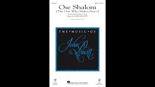 Ose Shalom SATB Choir  by John Leavitt [upl. by Vizzone]