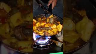 Terong Tahu Balado pedas Nampol shortvideo food masakdialam cooking mangagew short shorts [upl. by Nohpets666]