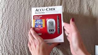 ACCUCHEK Performa  Unboxing [upl. by Uta]