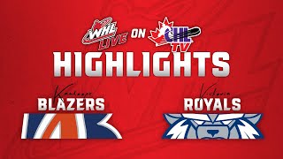 Kamloops Blazers at Victoria Royals 116  WHL Highlights 202425 [upl. by Memory]