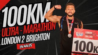 100km Ultra  Marathon  Running From London to Brighton [upl. by Yrrat873]