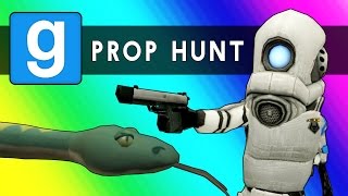 Gmod Prop Hunt Funny Moments  Little Hunter Edition Garrys Mod [upl. by Nac27]