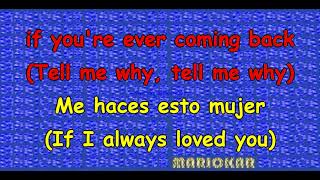 Aventura Quando volveras Remix Karaoke [upl. by Loats]