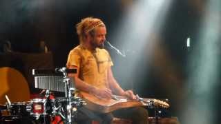 Xavier Rudd  The Letter  live Backstage Werk Munich 20130617 [upl. by Nata307]