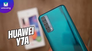 Huawei Y7a  Unboxing en español [upl. by Jahdal542]